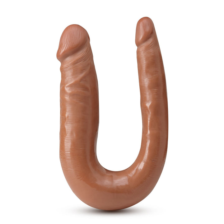 Dr. Skin Mini Double Dong - Mocha - US Stores