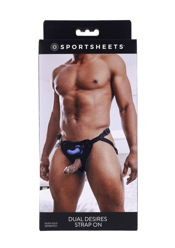 Dual Desires Strap on - Black - US Stores