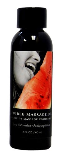 Edible Massage Oil - Watermelon - 2 Fl. Oz. - US Stores