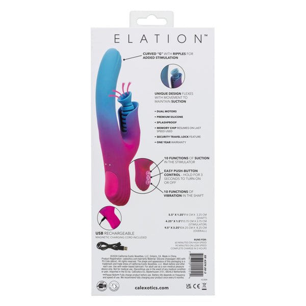Elation Dual Stimulator With Suction - US Stores