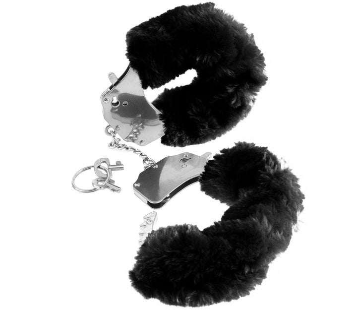 Fetish Fantasy Series Furry Cuffs - Black - US Stores