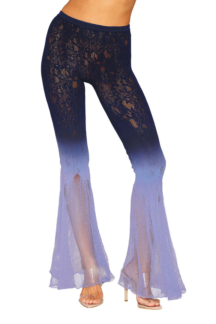 Flair Leg Pantyhose - One Size - Denim/hydrangea - US Stores