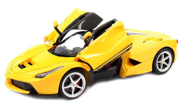 1:14 RC LaFerrari Model RTR With Open Doors (Yellow)