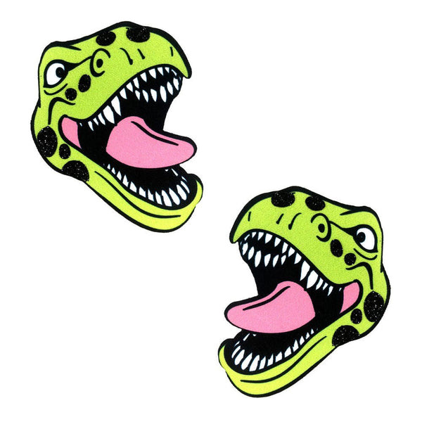 Freaking Awesome Sexy T - Rexy Dino Glitter Nipztix Pasties - US Stores