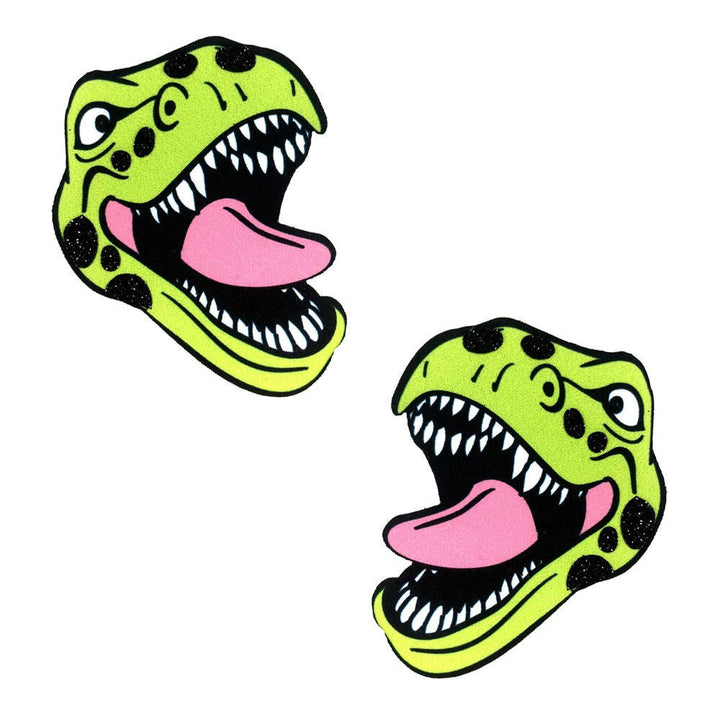 Freaking Awesome Sexy T - Rexy Dino Glitter Nipztix Pasties - US Stores