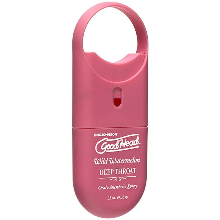Goodhead - Deep Throat Spray to - Go - Wild Watermelon - .33 Oz. - US Stores
