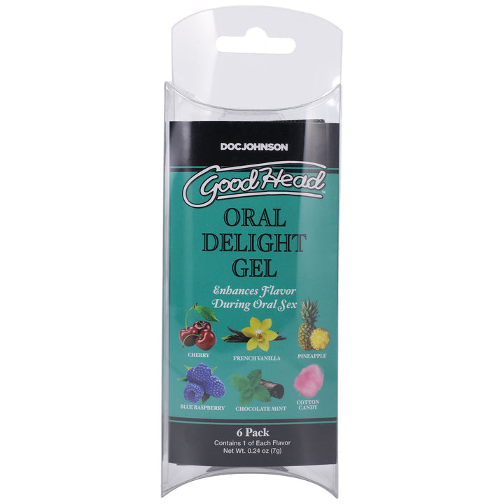 Goodhead - Oral Delight Gel - 6 Pack - 0.24 Oz - US Stores