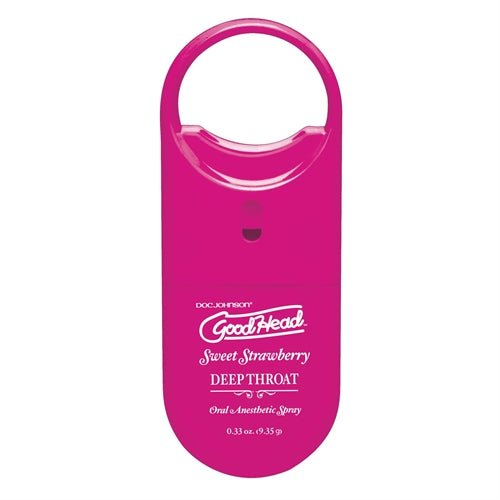 Goodhead to Go Deep Throat Spray - Sweet Strawberry - US Stores