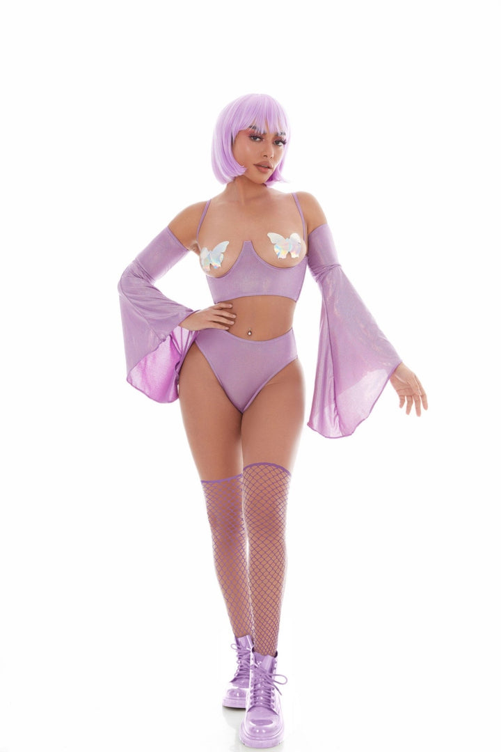 Holo Hun 5pc Set - Small/medium - Purple - US Stores