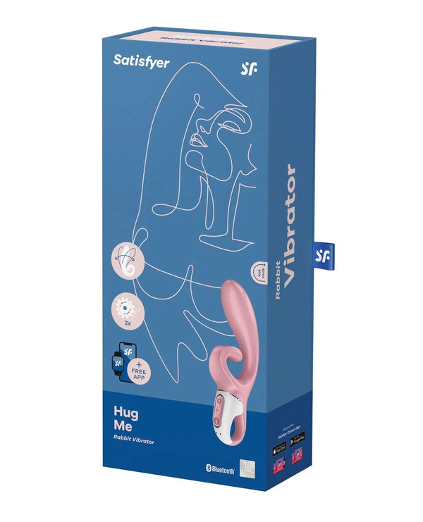 Hug Me - Rabbit Vibrator - Pink - US Stores