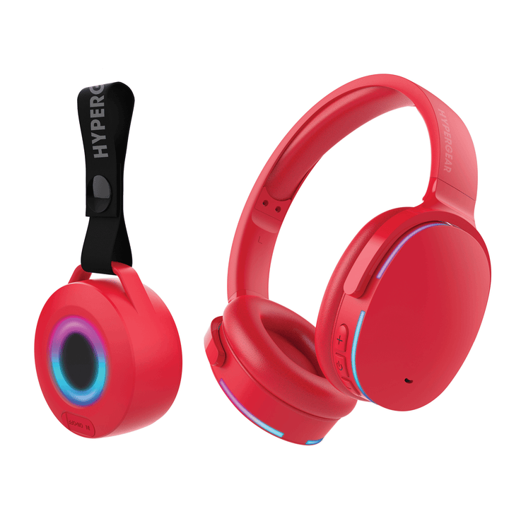 HyperGear Audio Essentials Headphones and Speaker Duo Beige - US Stores