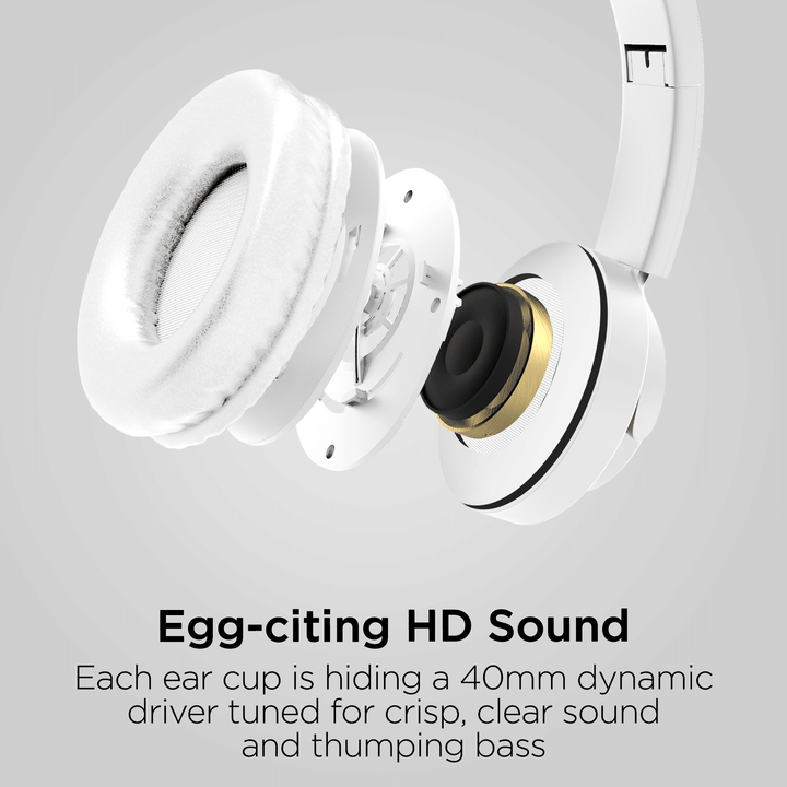 HyperGear Bunny Tracks Wireless Light - Up Headphones - US Stores