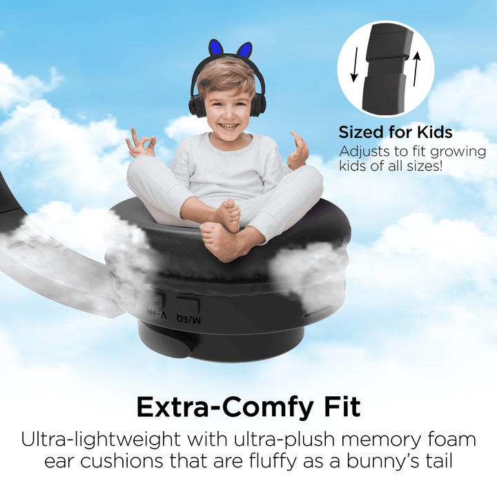 HyperGear Bunny Tracks Wireless Light - Up Headphones - US Stores