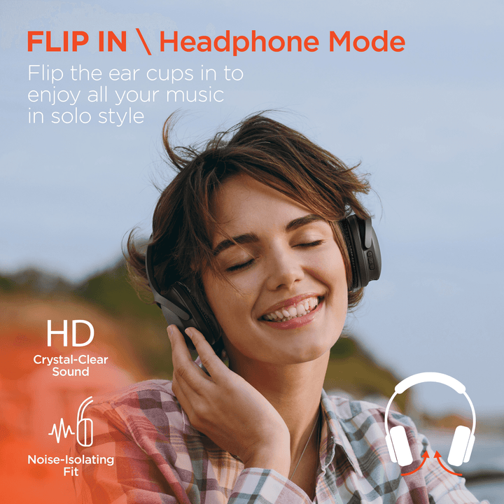 HyperGear Flip 2 - in - 1 Headphones Plus Speaker - US Stores