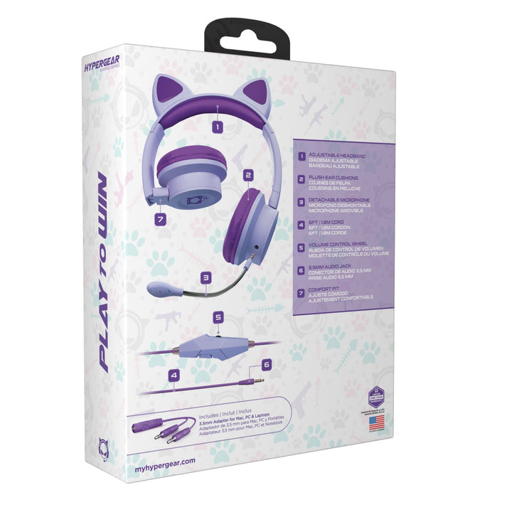 HyperGear Kombat Kitty Gaming Headset - US Stores