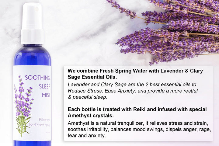 Lavender Pillow Spray for Sleep. Pillow Mist Lavender Spray for Sleep. Multiple Scent Options. 8 Ounce. - US Stores