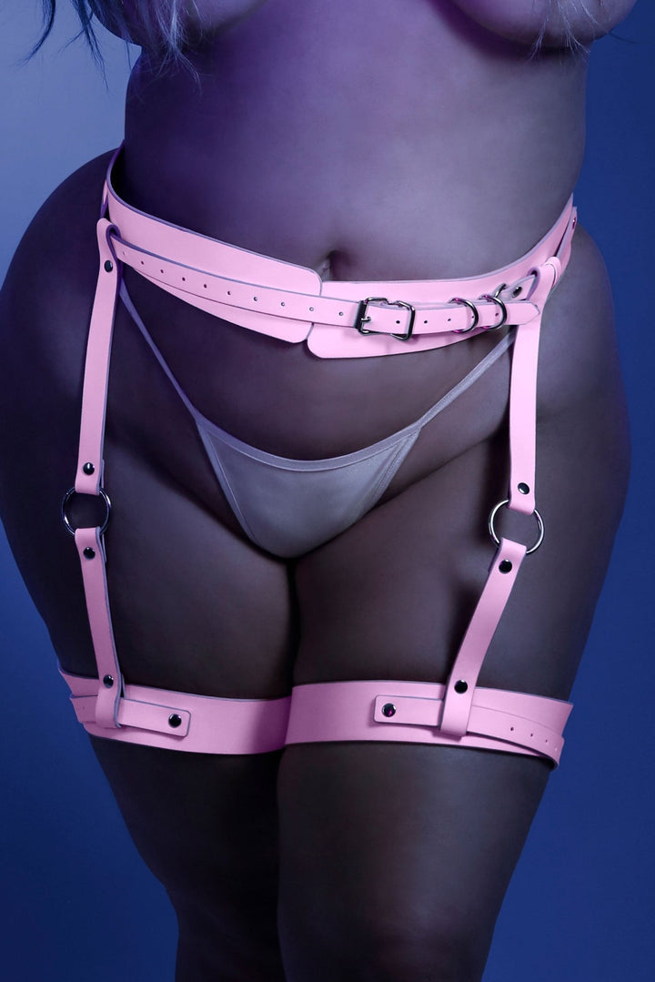 Leg Harness - One Size - Light Pink - US Stores