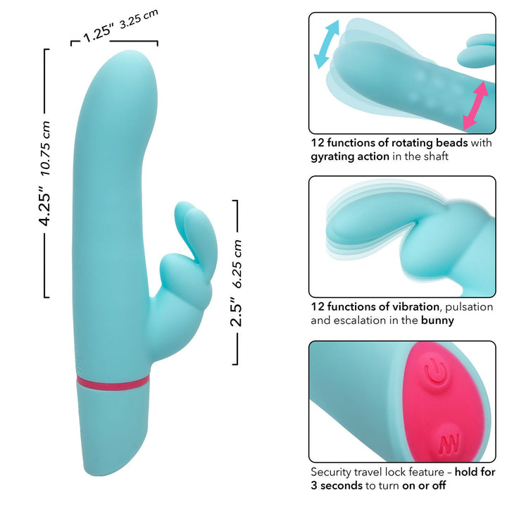 Love Bunny Rotating Bunny - Blue - US Stores