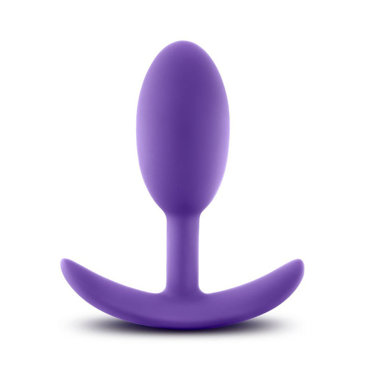 Luxe - Wearable Vibra Slim Plug - Medium - Purple - US Stores
