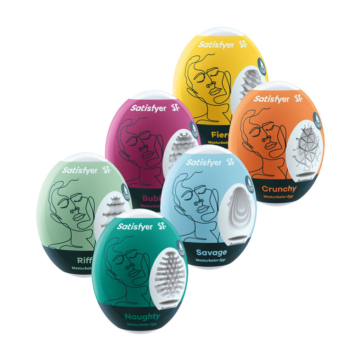Masturbator Eggs - 6 Piece Set - US Stores