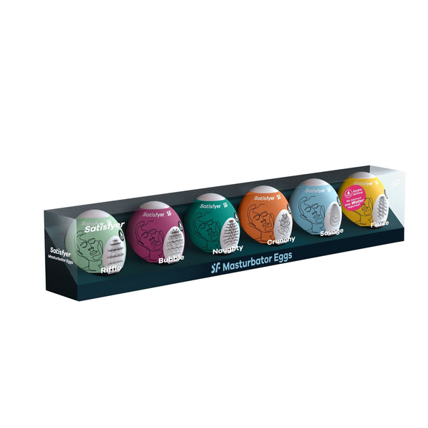 Masturbator Eggs - 6 Piece Set - US Stores
