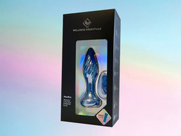 Maxrim Remote Control Rimming Plug - Blue - US Stores