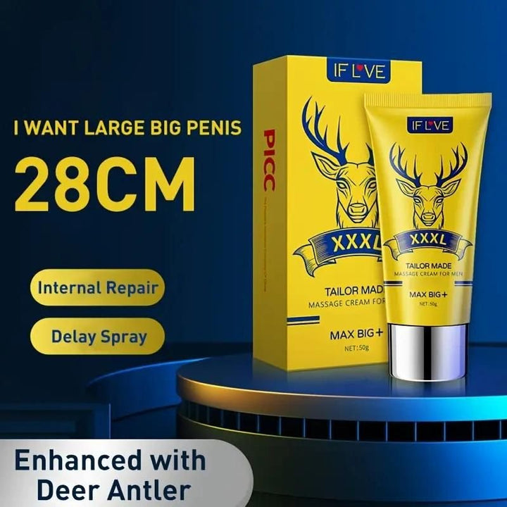 Men'S Energy Boost Energy Cream - 50G, For Enhanced Confidence & Performance, Enhanced Men's Health And Wellness - Natural Intimacy Booster For Couples, Men'S Energy Boost Massage Cream - US Stores