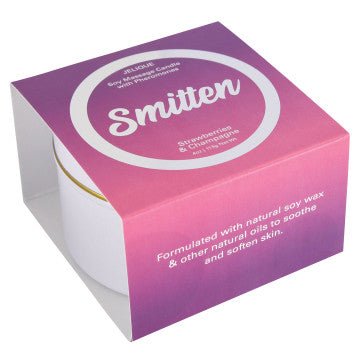 Mood Candle - Smitten - Strawberry and Champagne - 4 Oz. Jar - US Stores