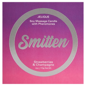 Mood Candle - Smitten - Strawberry and Champagne - 4 Oz. Jar - US Stores
