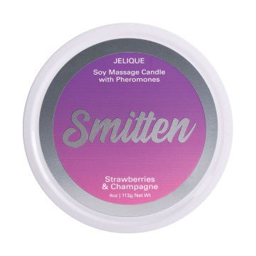 Mood Candle - Smitten - Strawberry and Champagne - 4 Oz. Jar - US Stores
