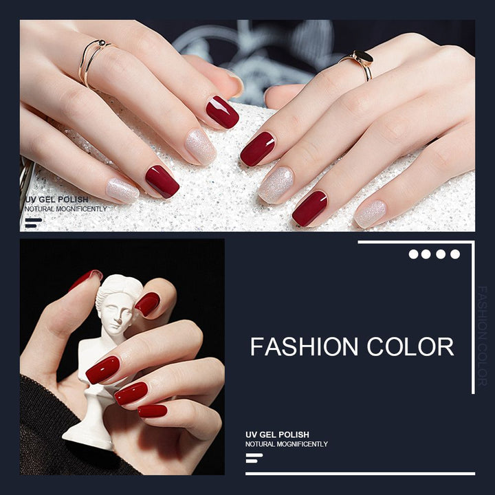 Nail Set Nail Gel Tools Kit 54W Nail Lamp 16Colors UV Gel Nail Polish Kit Contains Base Coat Top Coat Nail Drill Machine Nail Kit - US Stores