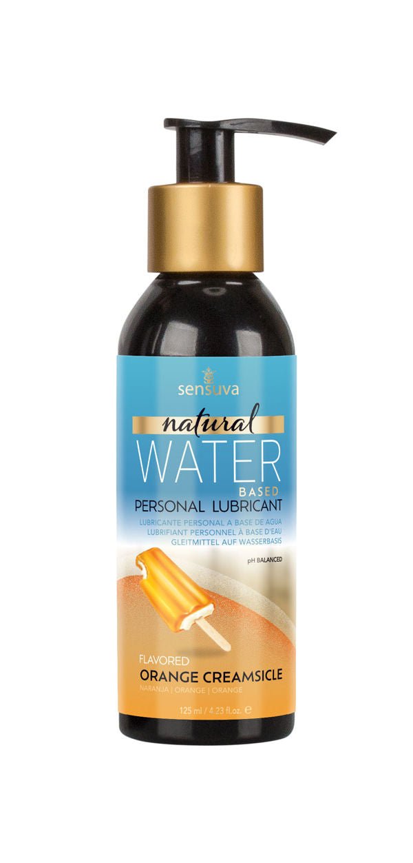 Natural Water - Based Personal Lubricant - Strawberry 4 Fl. Oz. (125ml) Bottle - US Stores