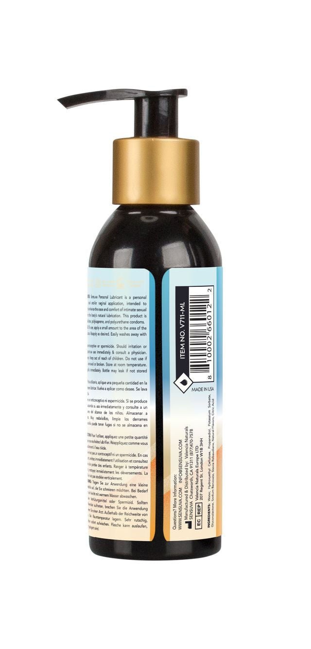 Natural Water - Based Personal Lubricant - Strawberry 4 Fl. Oz. (125ml) Bottle - US Stores
