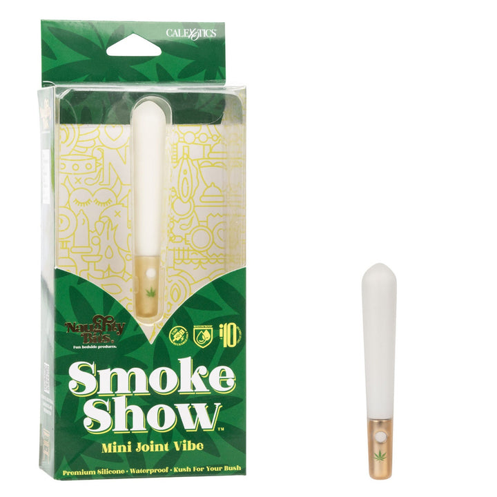 Naughty Bits Smoke Show Mini Joint Vibe - White - US Stores