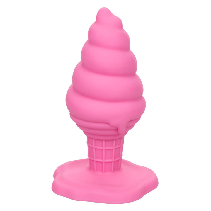 Naughty Bits Yum Bum Ice Cream Cone Butt Plug - Pink - US Stores