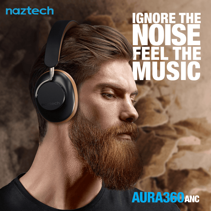 Naztech Aura 360 ANC Wireless Headphones - US Stores