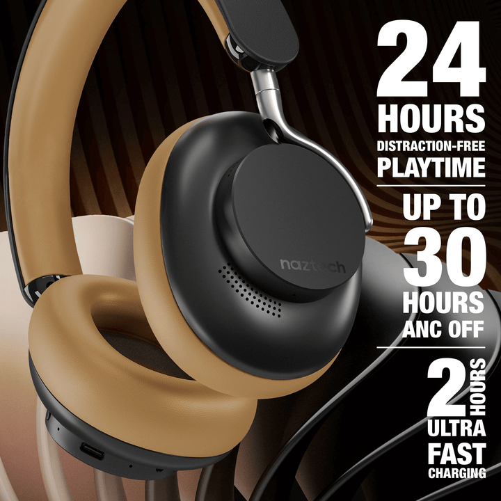 Naztech Aura 360 ANC Wireless Headphones - US Stores