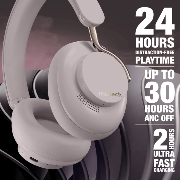 Naztech Aura 360 ANC Wireless Headphones - US Stores