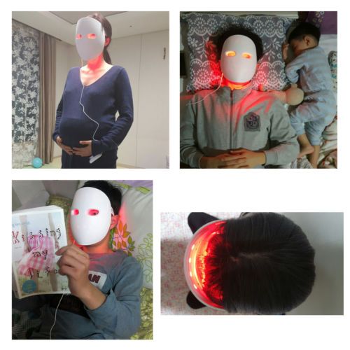 (new) Made in KOREA led face mask light therapy led mask red light IR photon skin rejuvenation - US Stores