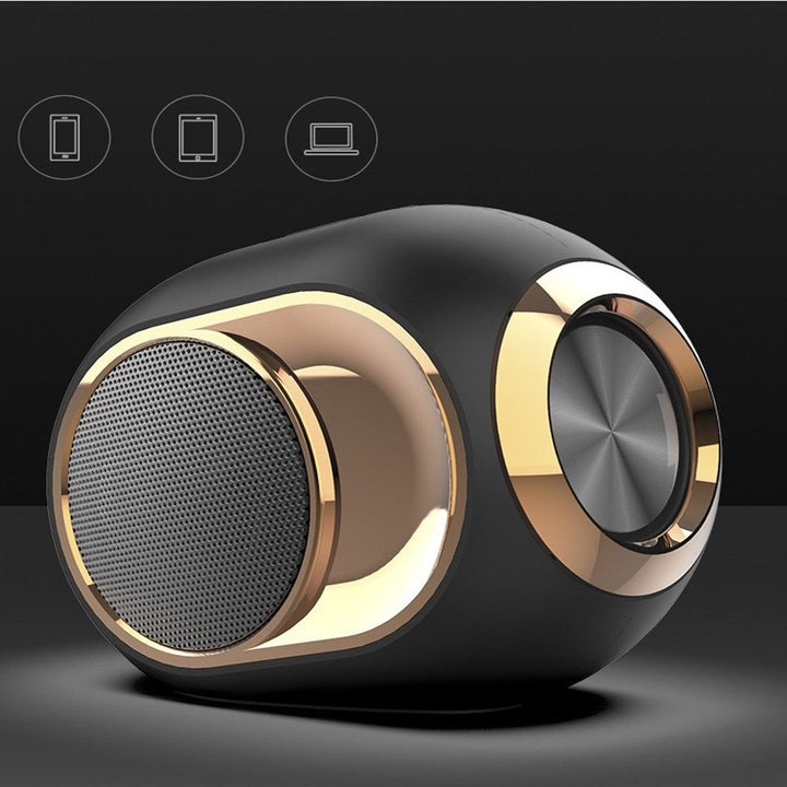 Olden Golden Retro Mini Gramophone Style Bluetooth Speaker - US Stores