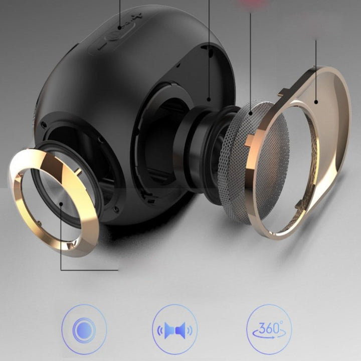 Olden Golden Retro Mini Gramophone Style Bluetooth Speaker - US Stores