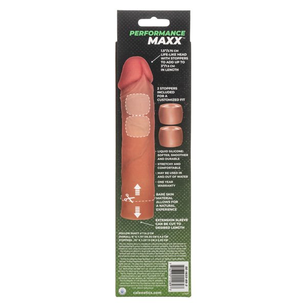 Performance Maxx Liquid Silicone Extension System - Brown - US Stores