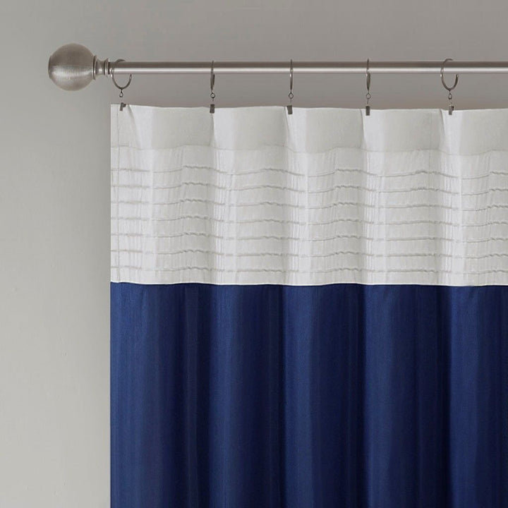 Polyoni Pintuck Curtain Panel(Only 1 Pc Panel) - US Stores