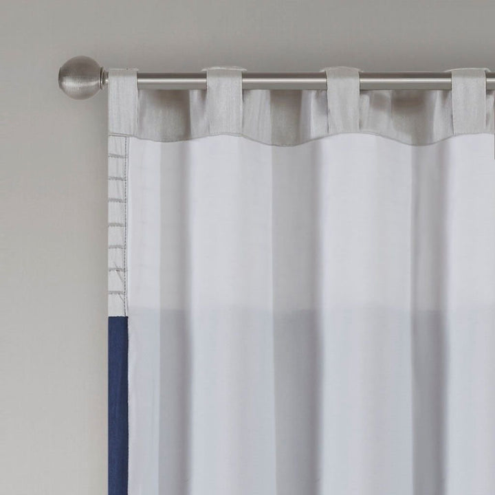 Polyoni Pintuck Curtain Panel(Only 1 Pc Panel) - US Stores