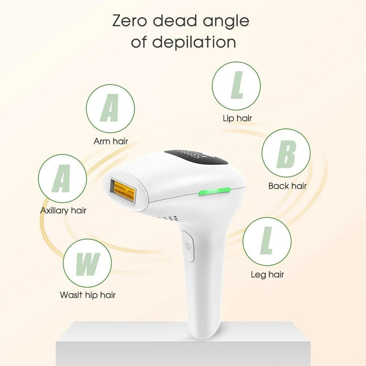 Professional Laser Epilator IPL Hair Removal Body Bikini Leg Depilatory Devic 900,000 Flashes 5 Levels Epilator Painless Electric Epilator Machine - US Stores