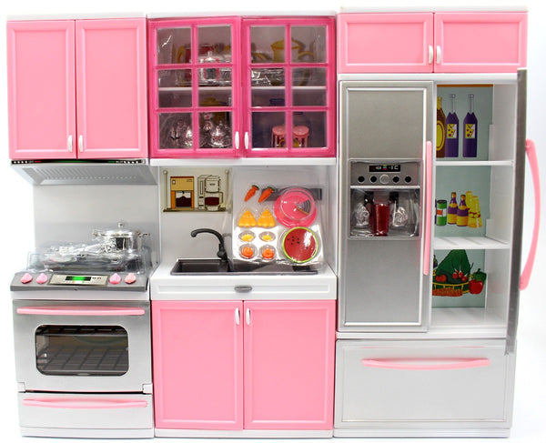 Battery Operated Modern Kitchen Playset - US Stores