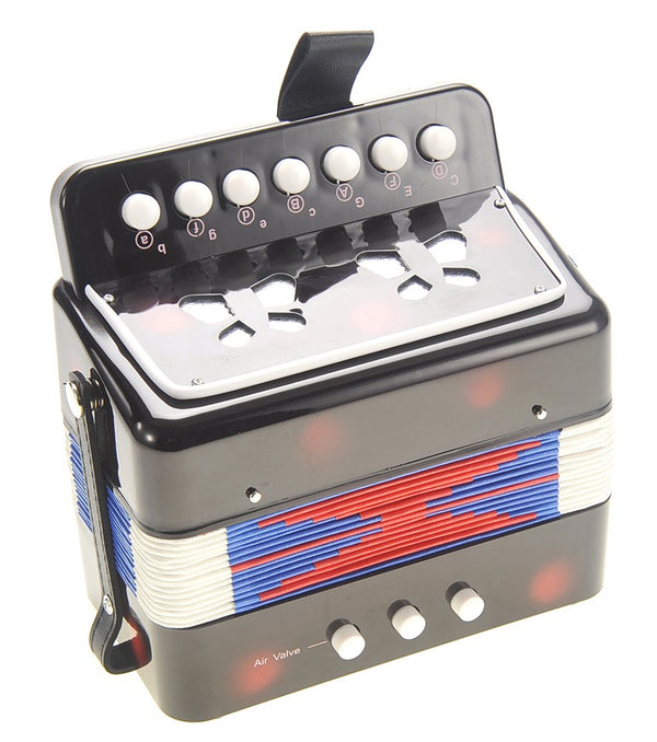 Children's Musical Instrument Accordion (Black)