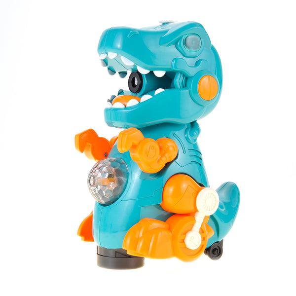 Moving Dinosaur Bubble Toy w/Light & Music