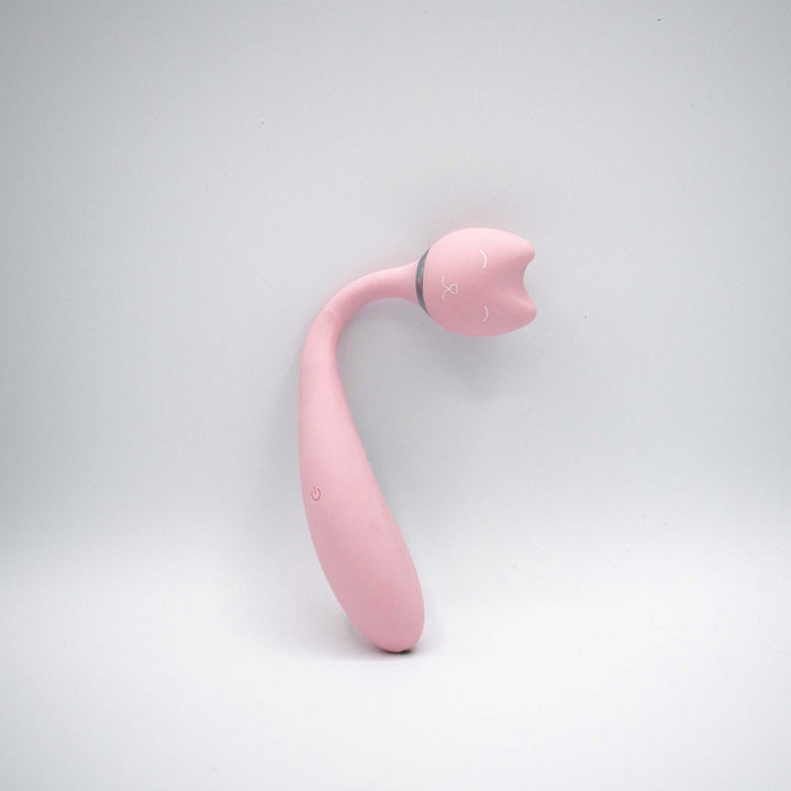 Purrs Like a Kitten Wand Vibrator - Pink - US Stores
