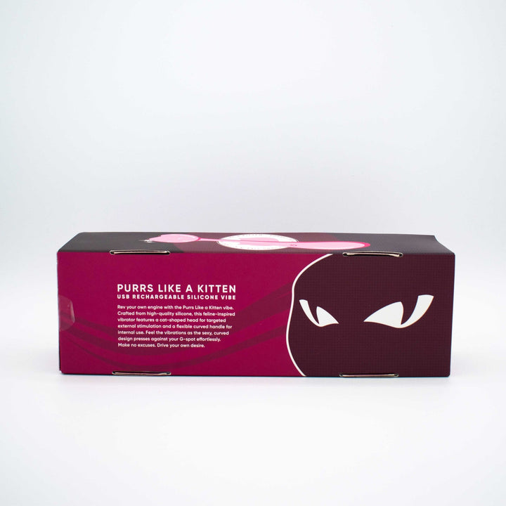 Purrs Like a Kitten Wand Vibrator - Pink - US Stores
